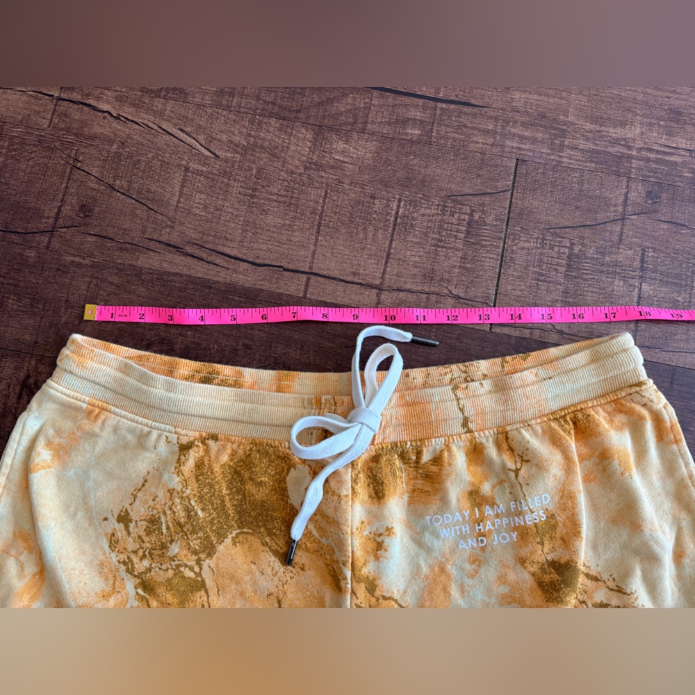 Yellow Tie Dye Style Joggers | Today I am Filled with Happiness Quote - Picture 8 of 11